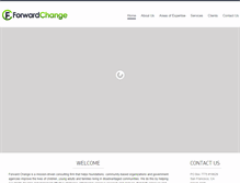 Tablet Screenshot of forwardchangeconsulting.com